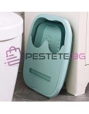 Сгъваема вана за крака с масаж и поставка за телефон